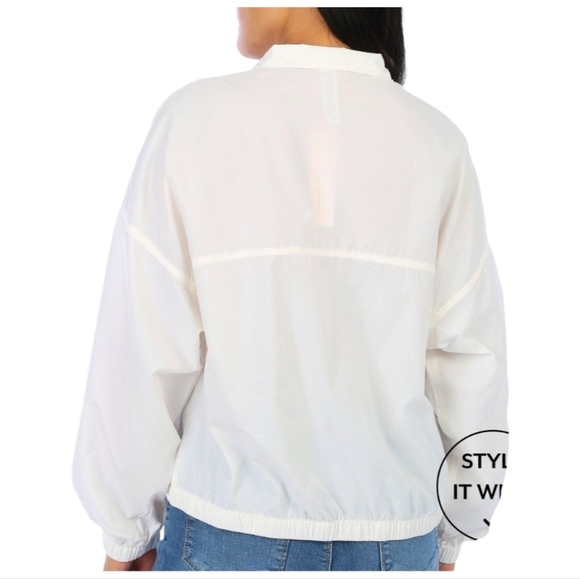 Nanette Lepore Dolman Solid Track Jacket Large NWT - Picture 2 of 5